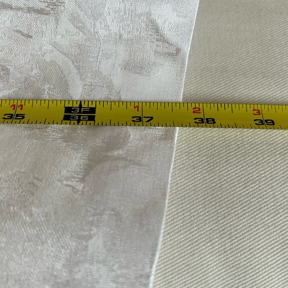 WHBM White jacquard belted dress - Picture 13 of 15